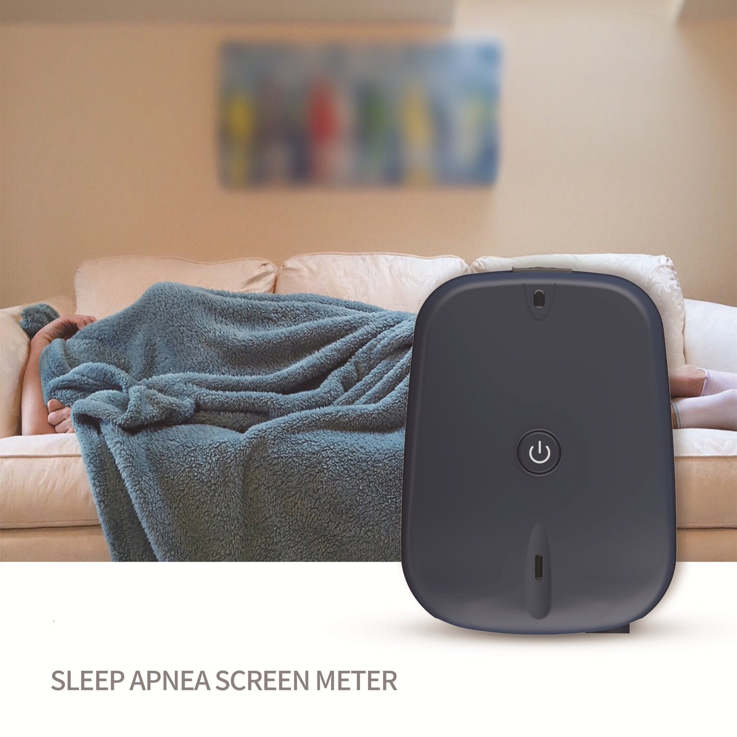 RR10RS sleep apnea screen meter Spo2 PR Nasal Airflow Multi-parameter Monitor