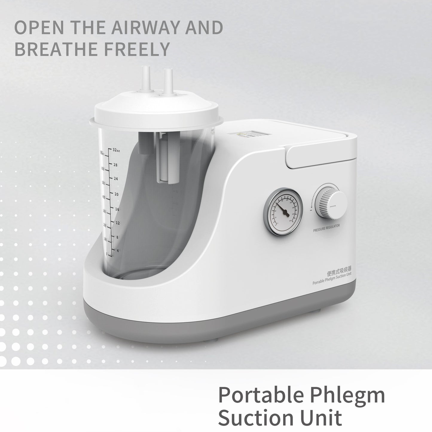 RR100SA Portable sputum aspirator Medical negative pressure suction pump