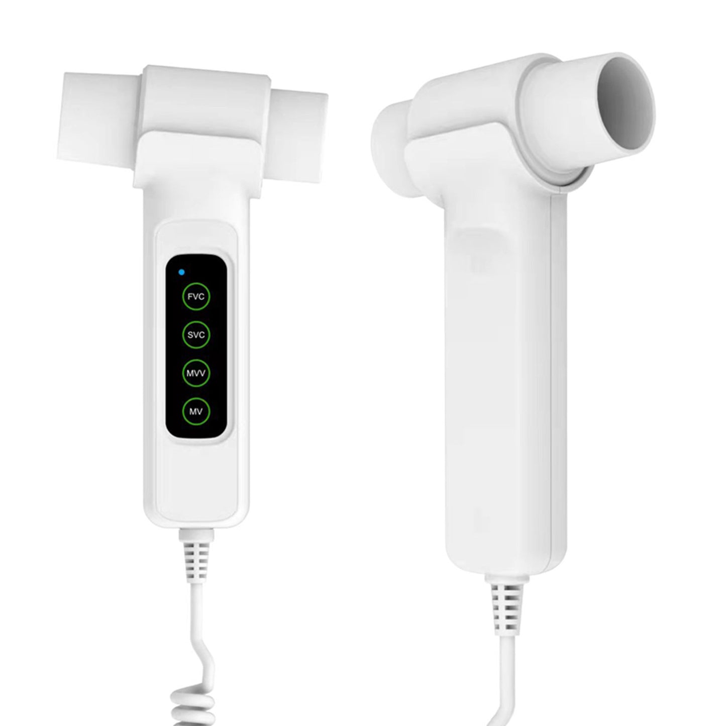 RR-D Handheld Spirometer Differential pressure measurement Software FVC MVV SVC
