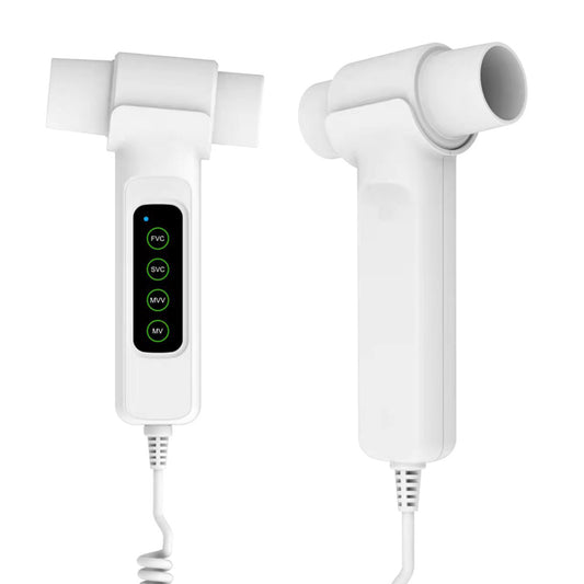 RR-D Handheld Spirometer Differential pressure measurement Software FVC MVV SVC
