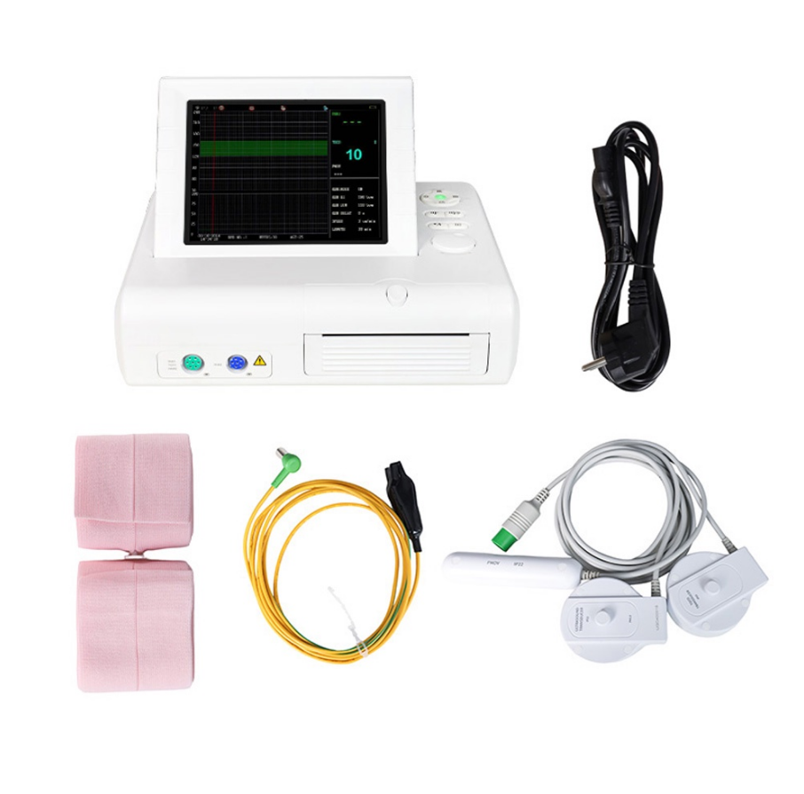 Shangri SR800G Fetal Monitor FHR TOCO Fetal Movement Monitoring