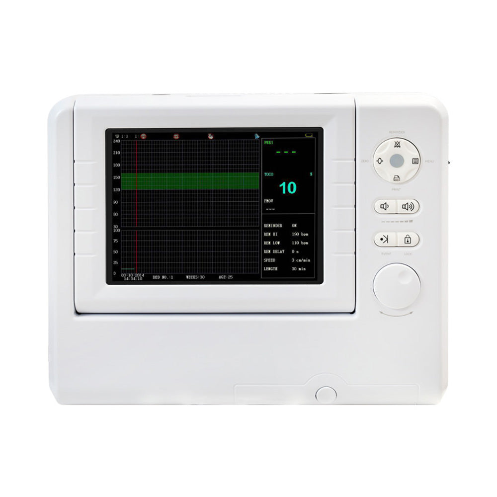 Shangri SR800G Fetal Monitor FHR TOCO Fetal Movement Monitoring