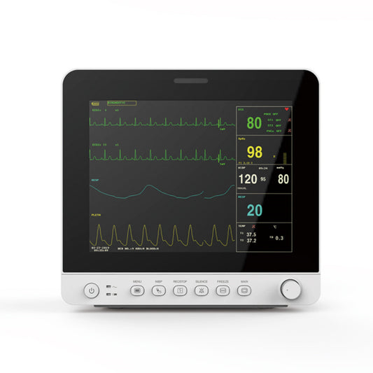 SR036 patient monitor ECG, RESP, SpO2, PR, NIBP  12.1'' color TFT LCD Screen